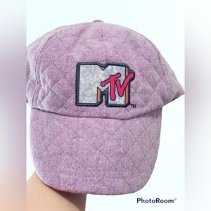 MTV Lilac Quilted Cap NWT